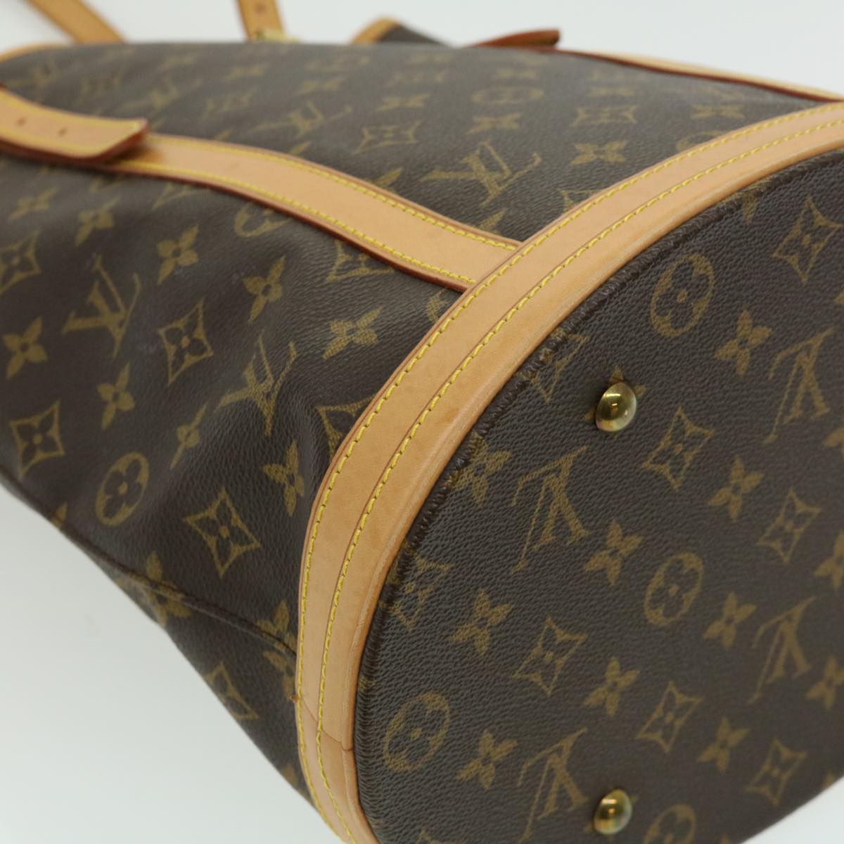 LOUIS VUITTON Monogram Bucket GM Shoulder Bag M42236 LV Auth pt4011