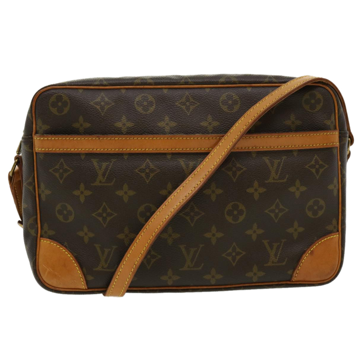 LOUIS VUITTON Monogram Trocadero 30 Shoulder Bag M51272 LV Auth pt4087