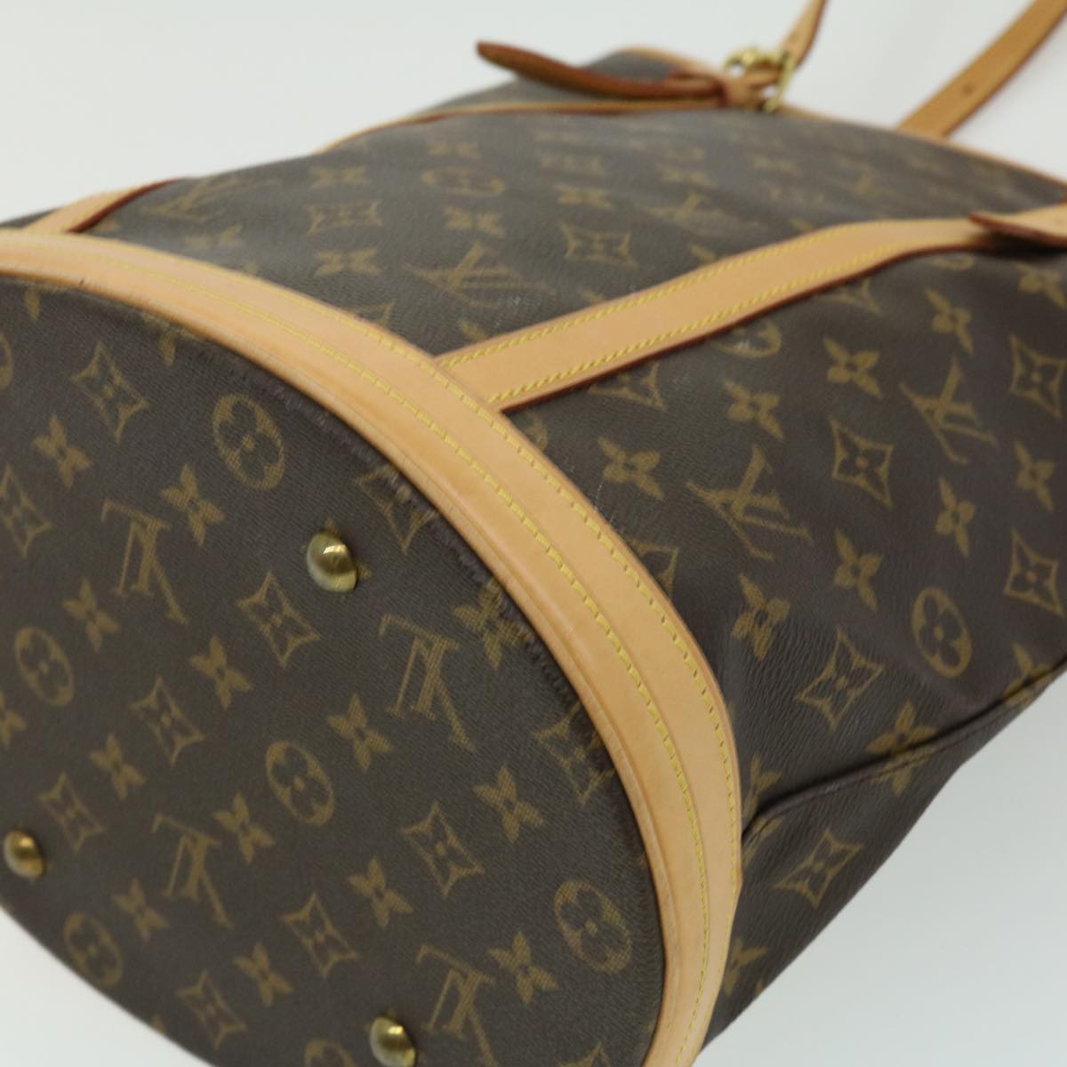 LOUIS VUITTON Monogram Bucket GM Shoulder Bag M42236 LV Auth pt4331