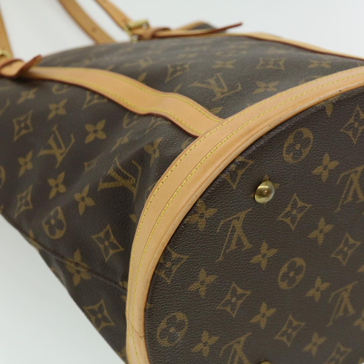 LOUIS VUITTON Monogram Bucket GM Shoulder Bag M42236 LV Auth pt4331