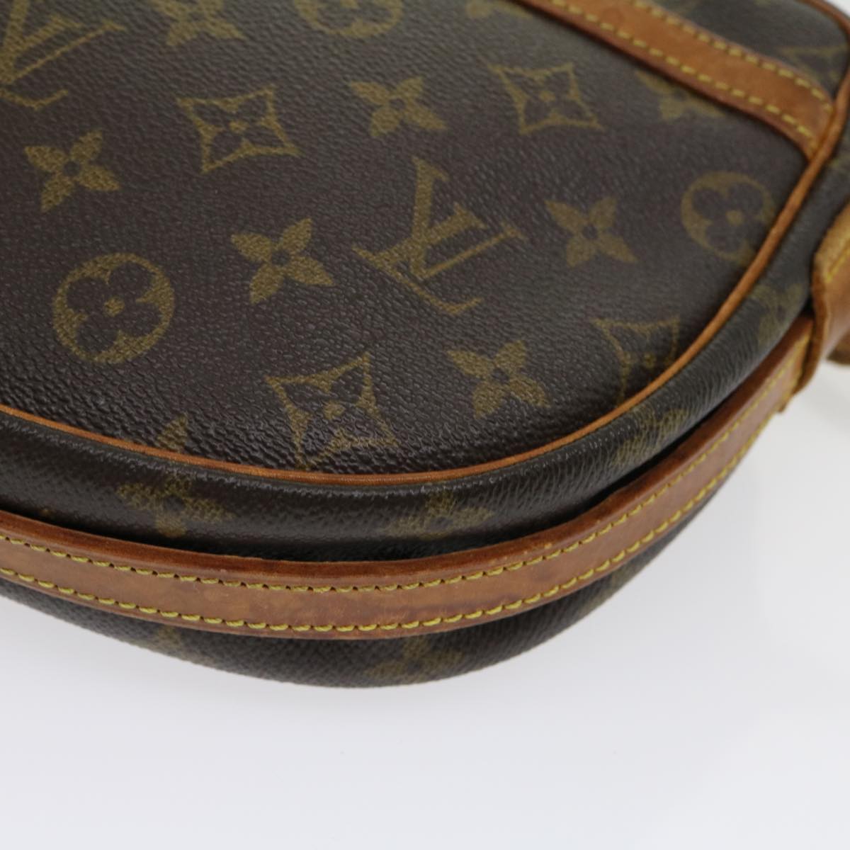 LOUIS VUITTON Monogram Jeune Fille MM Shoulder Bag M51226 LV Auth pt4348