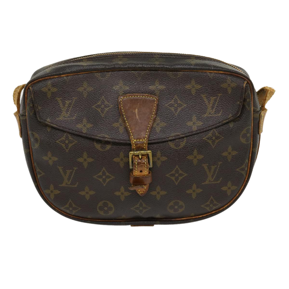 LOUIS VUITTON Monogram Jeune Fille MM Shoulder Bag M51226 LV Auth pt4348