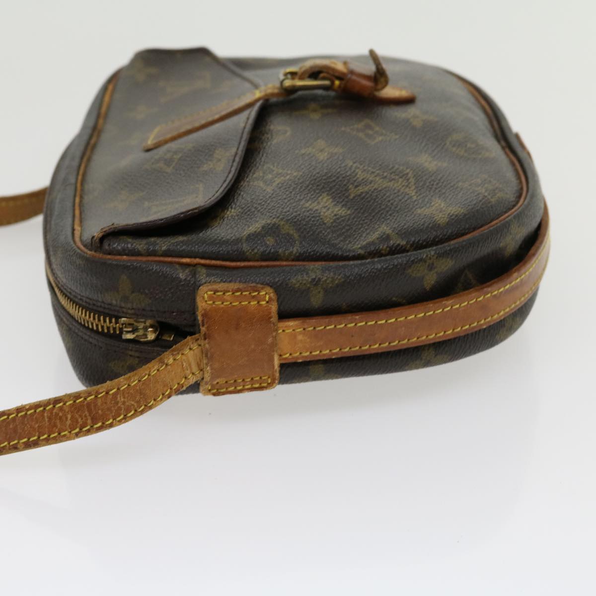 LOUIS VUITTON Monogram Jeune Fille MM Shoulder Bag M51226 LV Auth pt4348