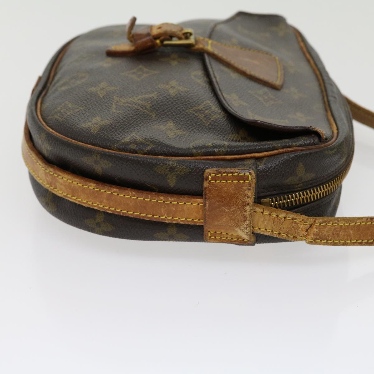 LOUIS VUITTON Monogram Jeune Fille MM Shoulder Bag M51226 LV Auth pt4348