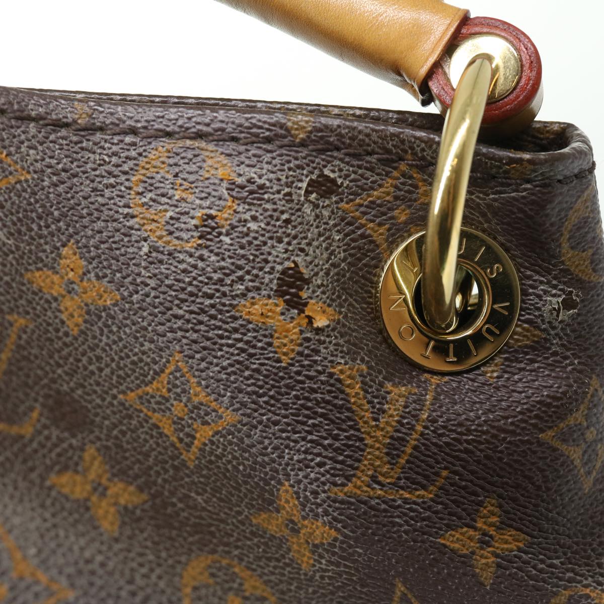 LOUIS VUITTON Monogram ArtsyMM Shoulder Bag M40249 LV Auth pt4535