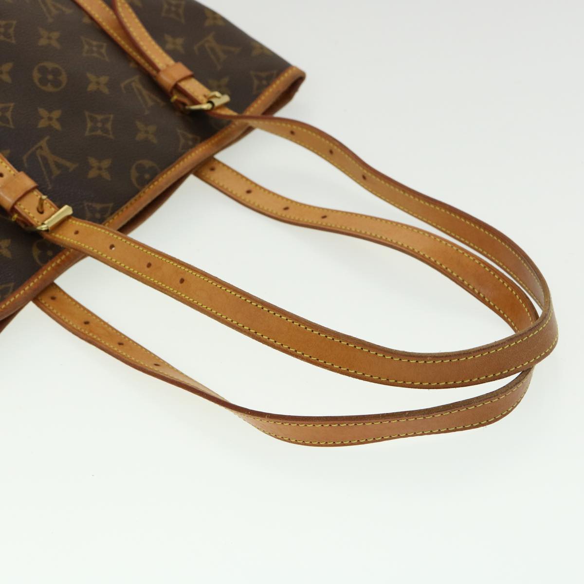 LOUIS VUITTON Monogram Bucket GM Shoulder Bag M42236 LV Auth pt4646