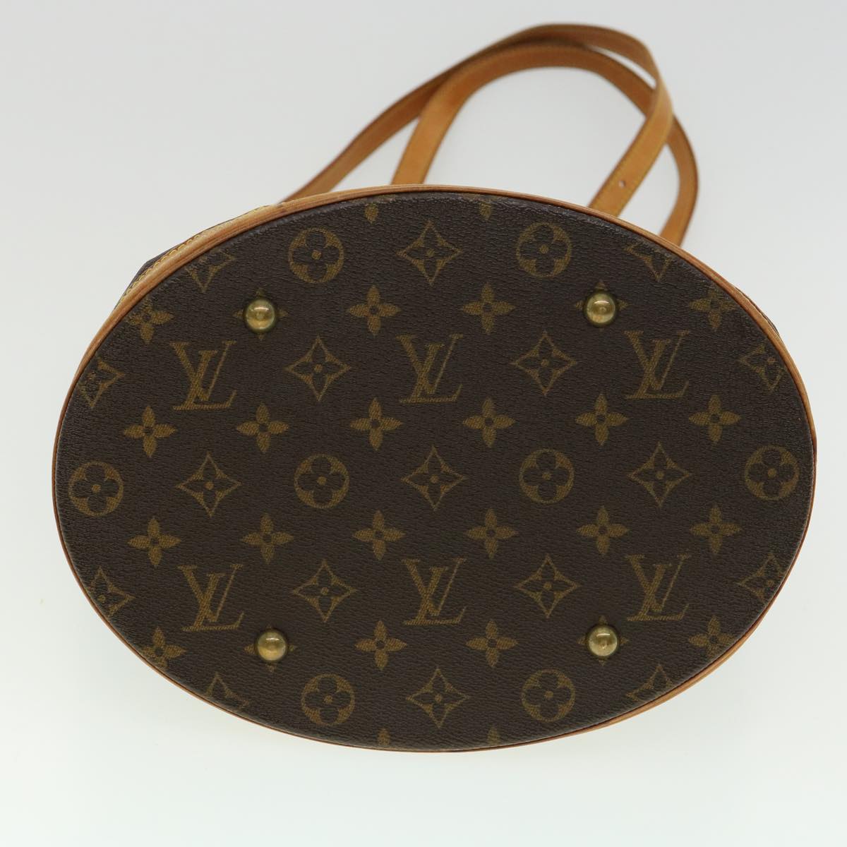 LOUIS VUITTON Monogram Bucket GM Shoulder Bag M42236 LV Auth pt4646