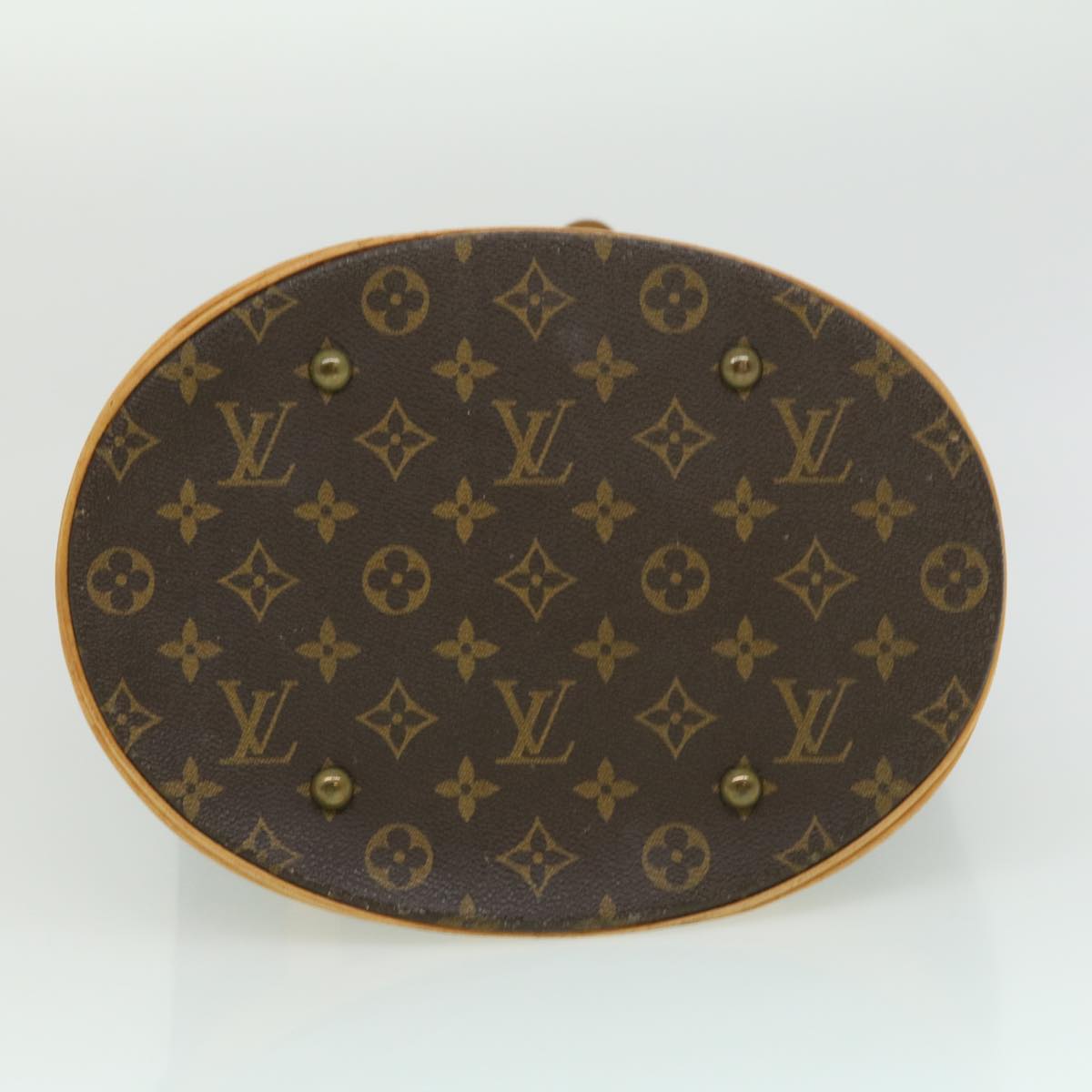 LOUIS VUITTON Monogram Bucket GM Shoulder Bag M42236 LV Auth pt4865