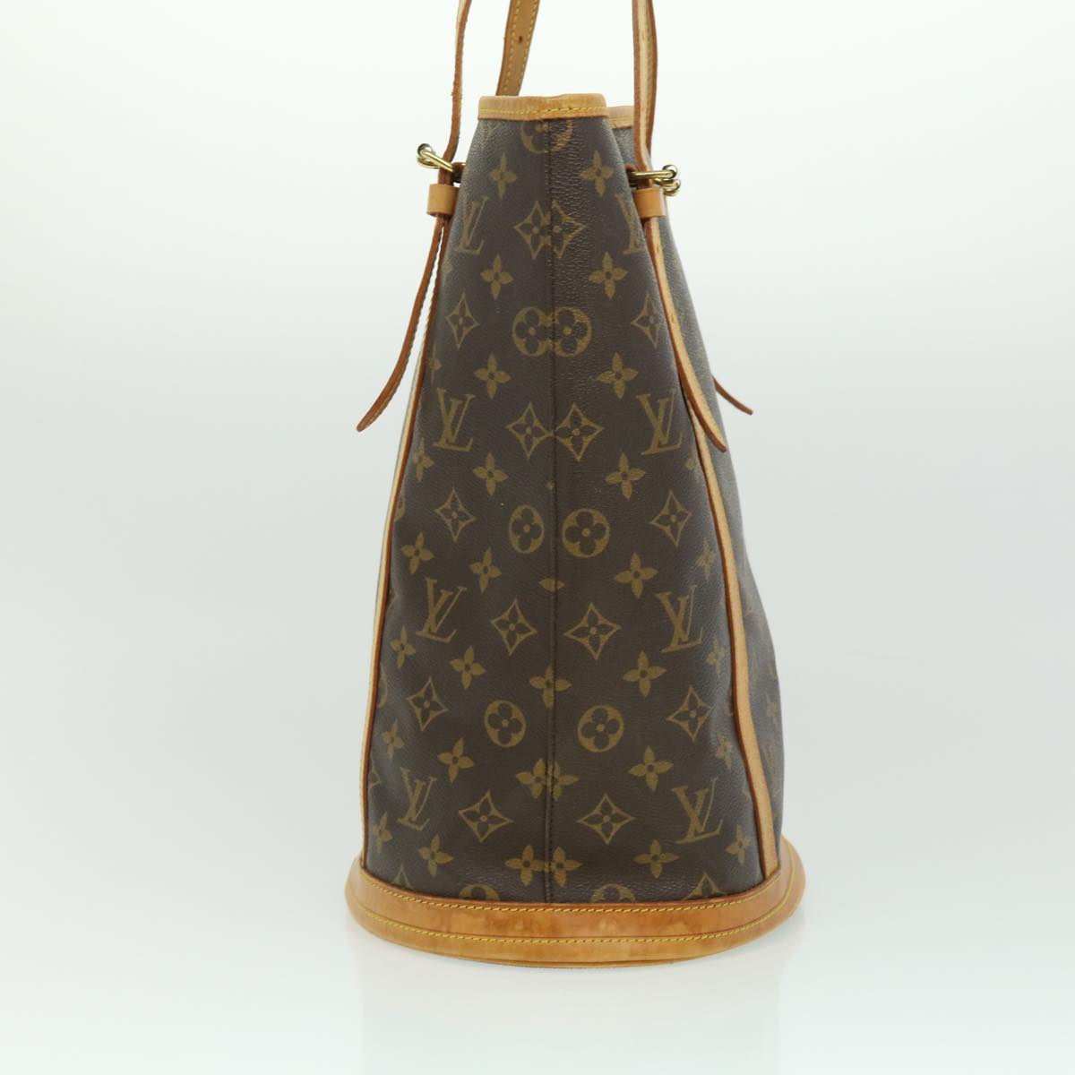 LOUIS VUITTON Monogram Bucket GM Shoulder Bag M42236 LV Auth pt4865