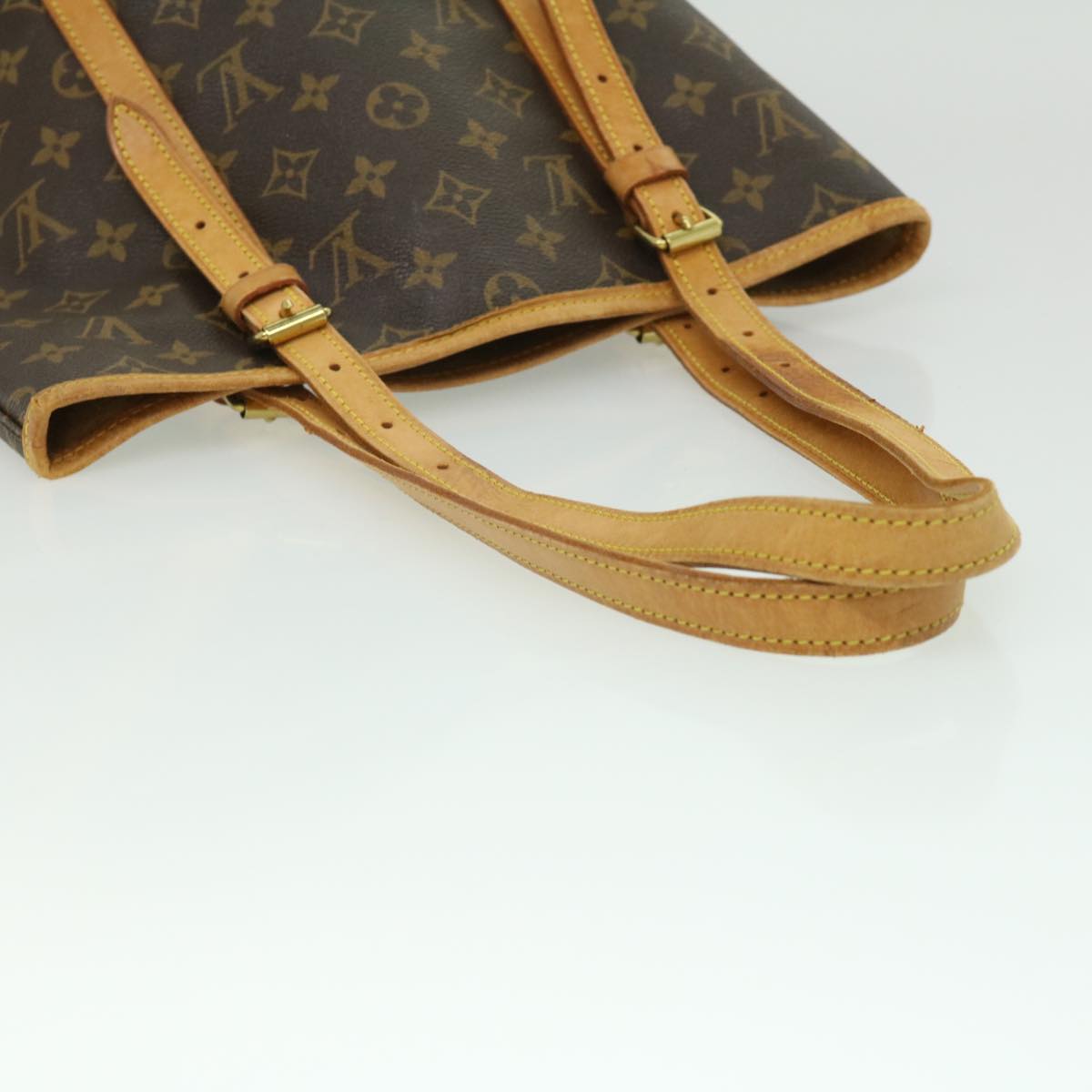 LOUIS VUITTON Monogram Bucket GM Shoulder Bag M42236 LV Auth pt4865