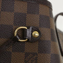 LOUIS VUITTON Damier Ebene Neverfull MM Tote Bag N51105 LV Auth pt4962-18