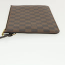 LOUIS VUITTON Damier Ebene Neverfull MM Tote Bag N51105 LV Auth pt4962-27