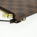 LOUIS VUITTON Damier Ebene Neverfull MM Tote Bag N51105 LV Auth pt4962-28