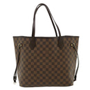 LOUIS VUITTON Damier Ebene Neverfull MM Tote Bag N51105 LV Auth pt4962-13
