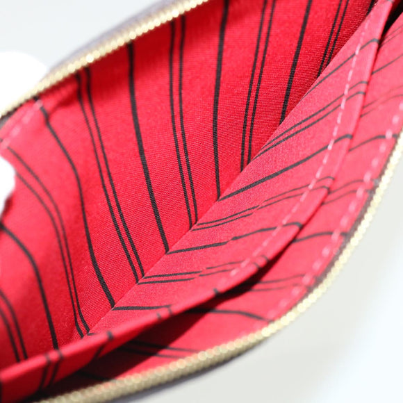 LOUIS VUITTON Damier Ebene Neverfull MM Tote Bag N51105 LV Auth pt4962