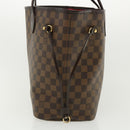 LOUIS VUITTON Damier Ebene Neverfull MM Tote Bag N51105 LV Auth pt4962-3