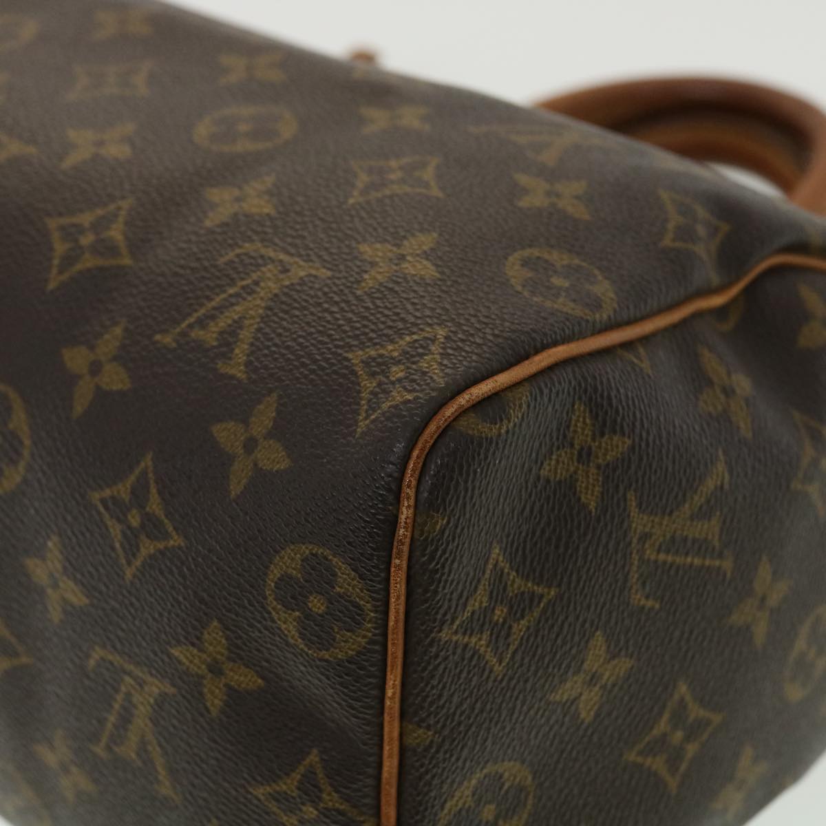 LOUIS VUITTON Monogram Speedy 25 Hand Bag M41528 LV Auth pt5116