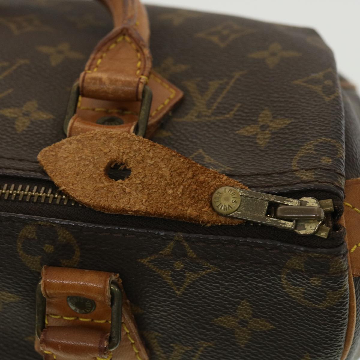 LOUIS VUITTON Monogram Speedy 25 Hand Bag M41528 LV Auth pt5116