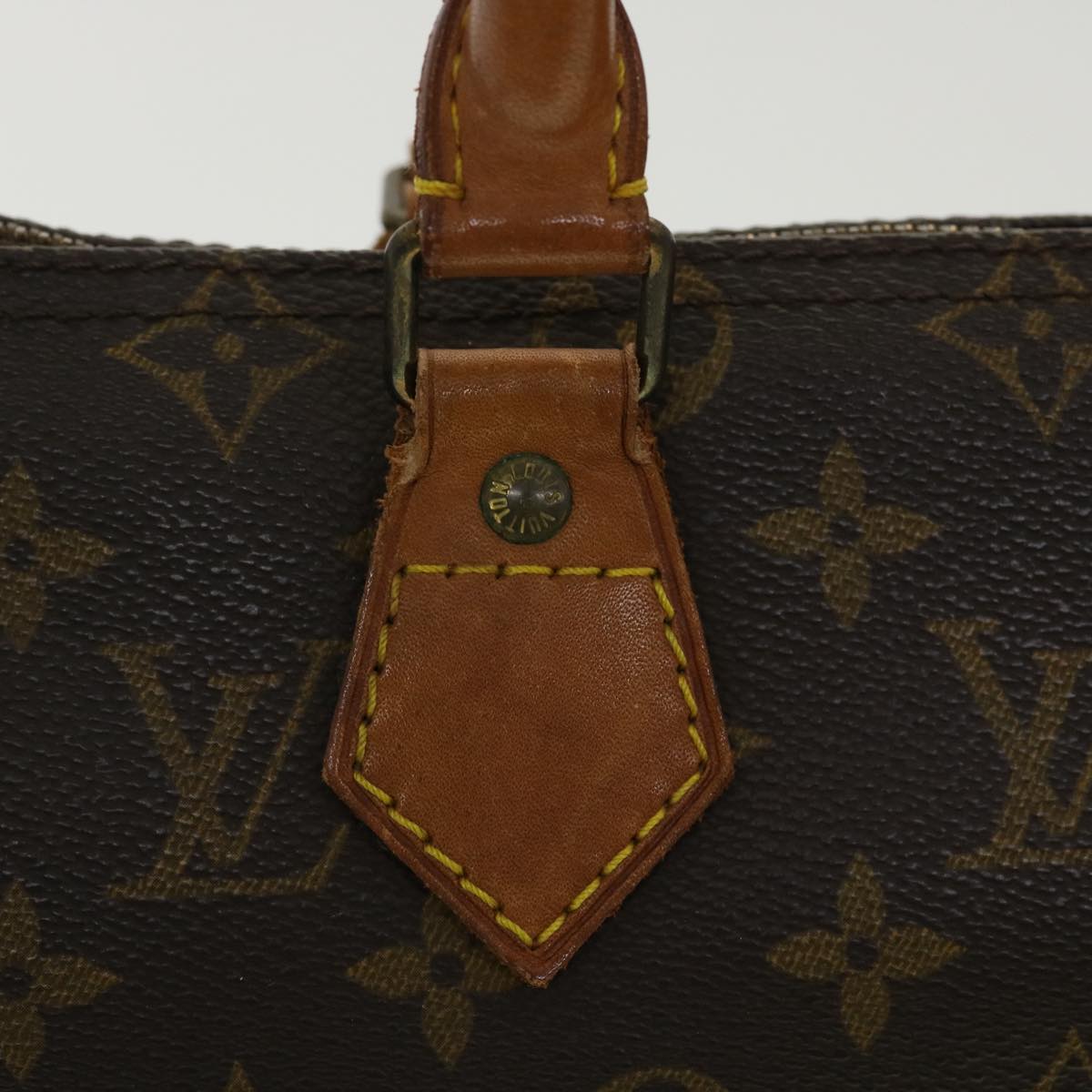 LOUIS VUITTON Monogram Speedy 25 Hand Bag M41528 LV Auth pt5116