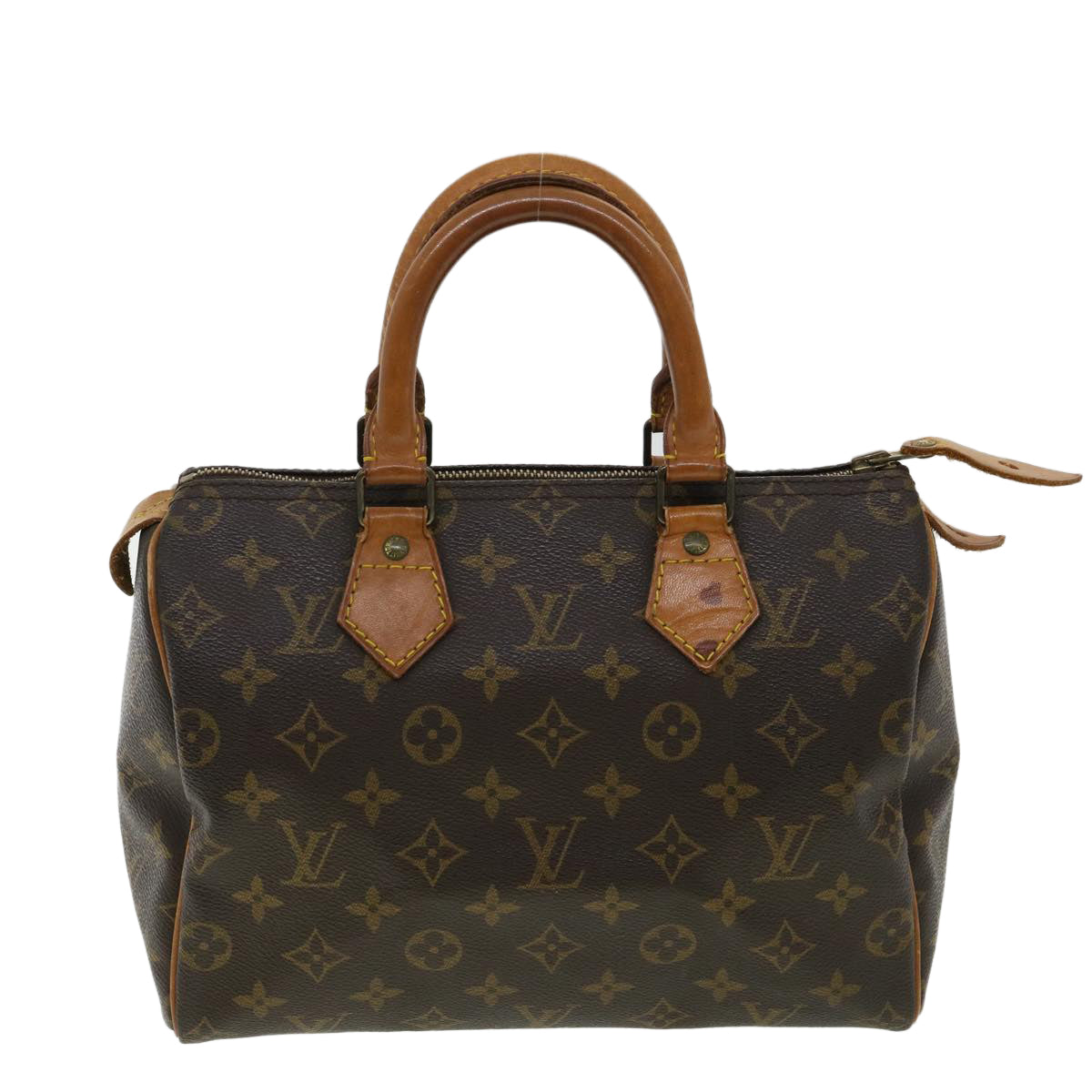 LOUIS VUITTON Monogram Speedy 25 Hand Bag M41528 LV Auth pt5116