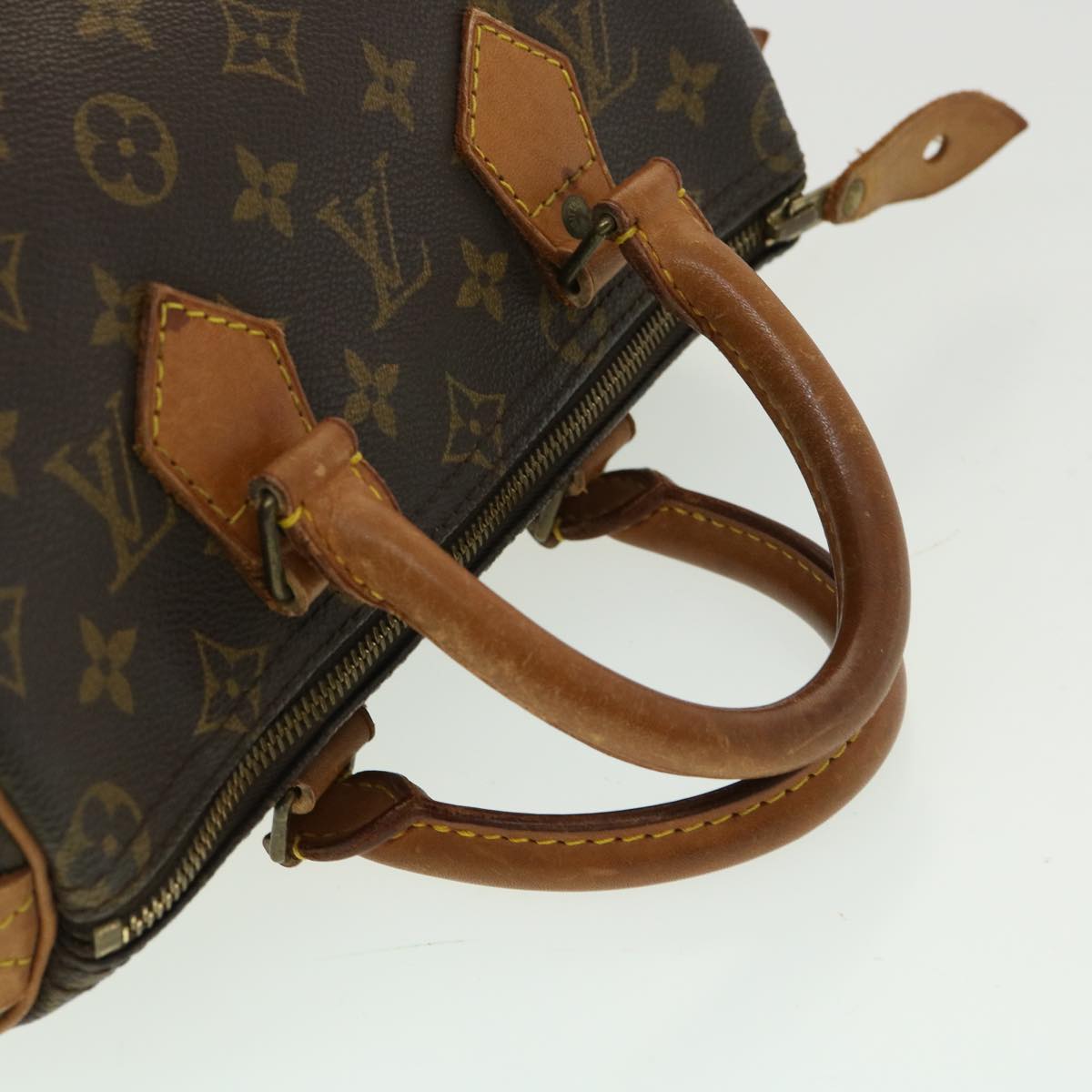 LOUIS VUITTON Monogram Speedy 25 Hand Bag M41528 LV Auth pt5116