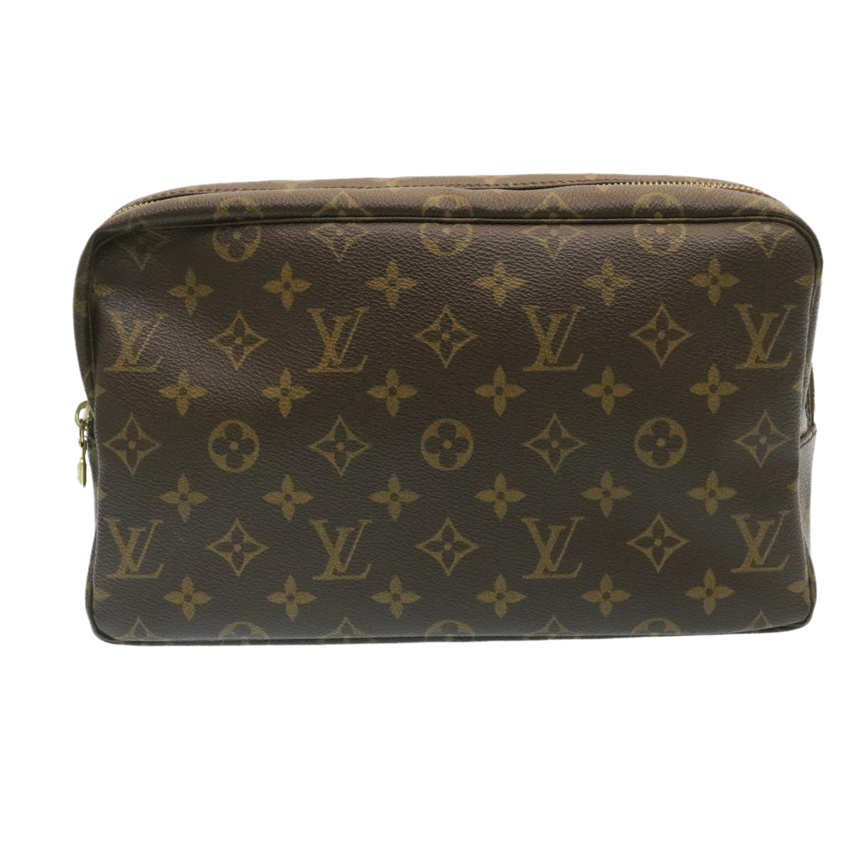 LOUIS VUITTON Monogram Trousse Toilette 28 Clutch Bag M47522 LV Auth pt551