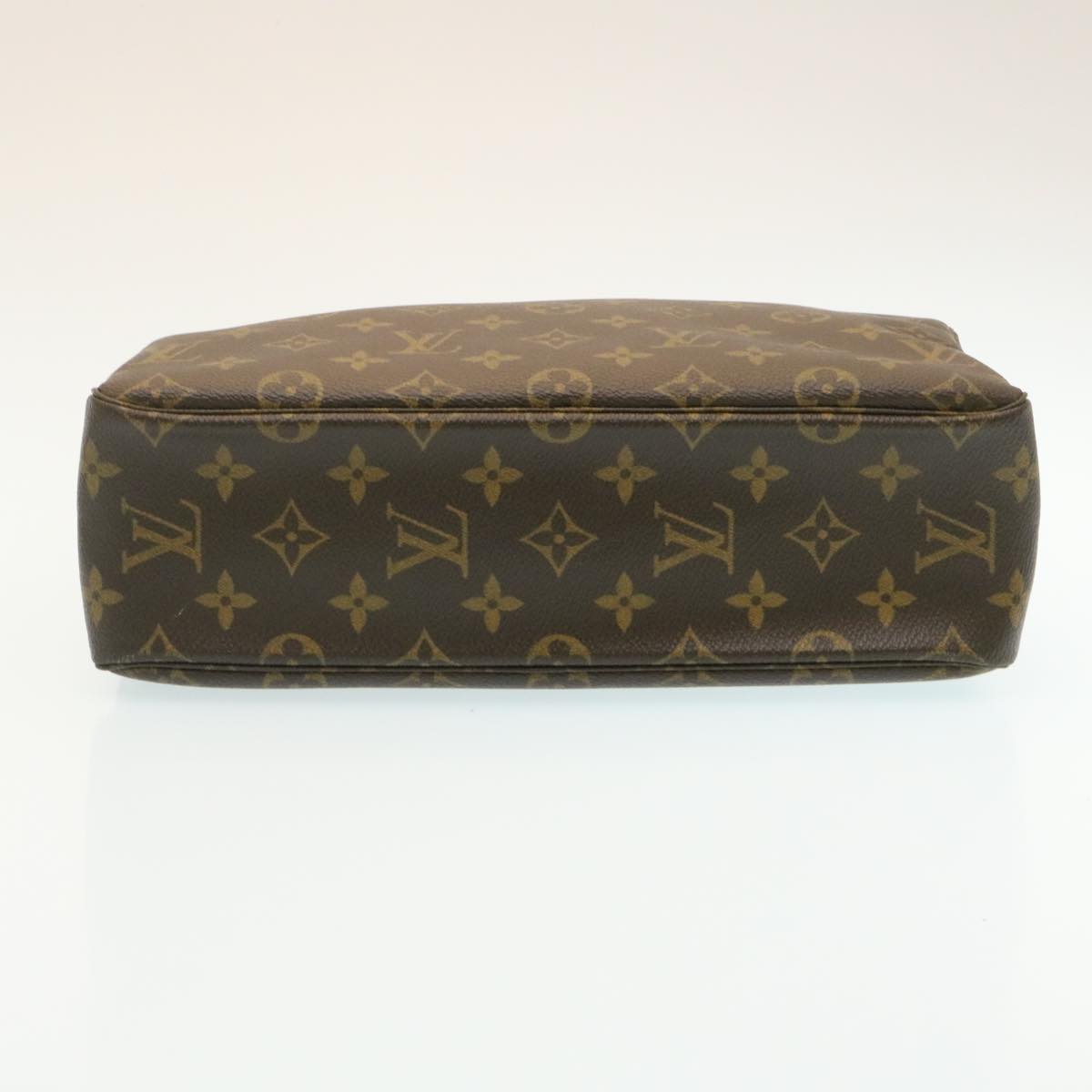 LOUIS VUITTON Monogram Trousse Toilette 28 Clutch Bag M47522 LV Auth pt551