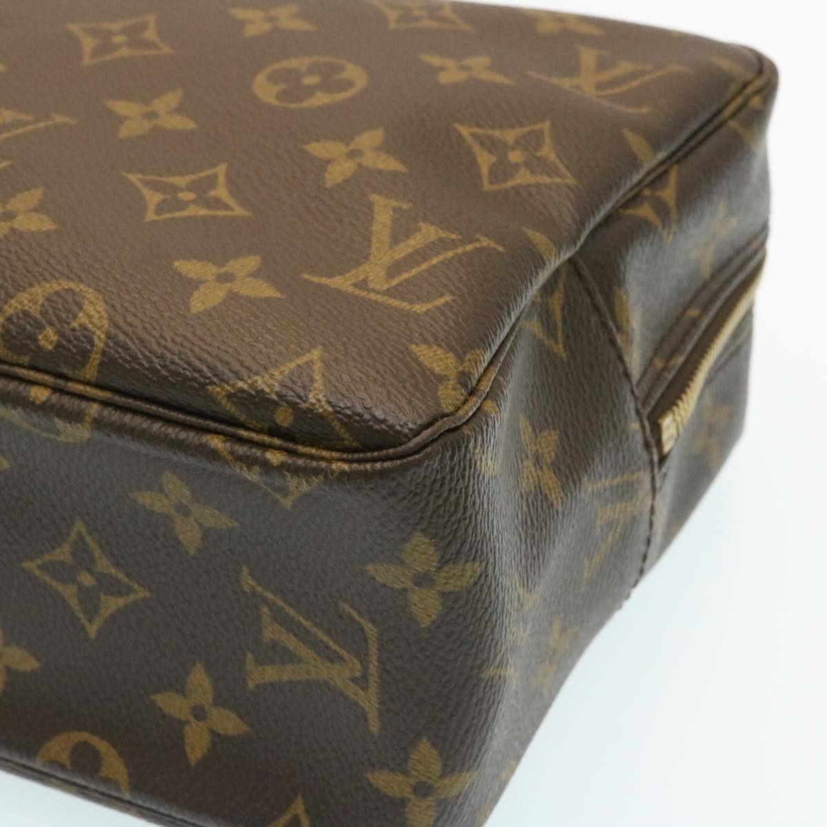 LOUIS VUITTON Monogram Trousse Toilette 28 Clutch Bag M47522 LV Auth pt551