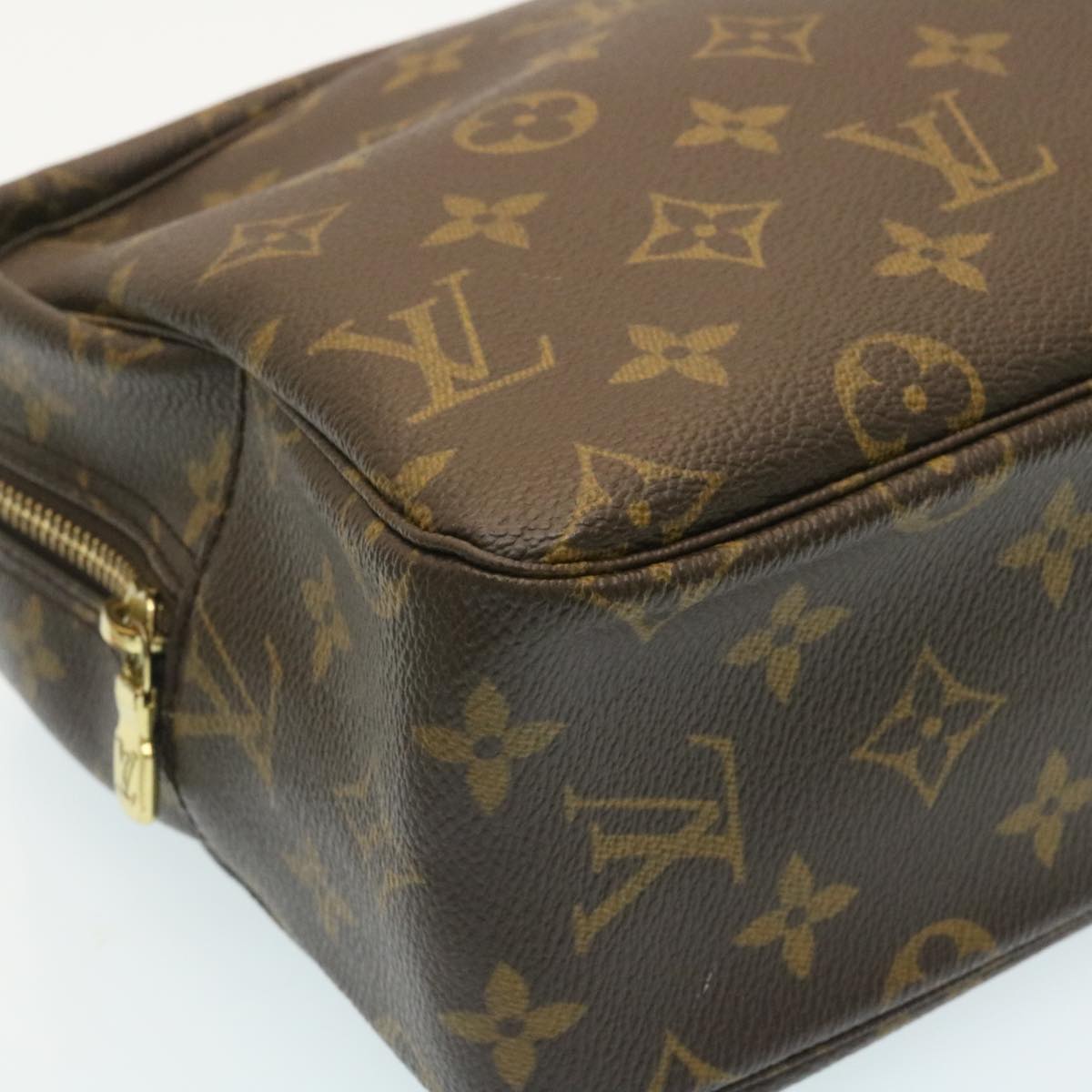 LOUIS VUITTON Monogram Trousse Toilette 28 Clutch Bag M47522 LV Auth pt551