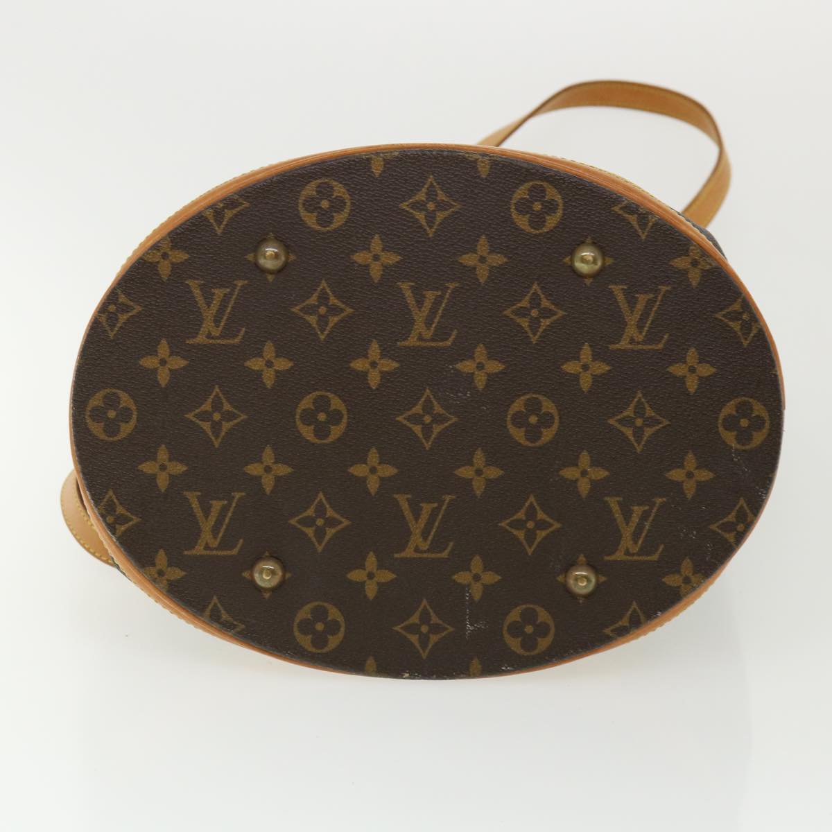 LOUIS VUITTON Monogram Bucket GM Shoulder Bag bs465 LV Auth pt663