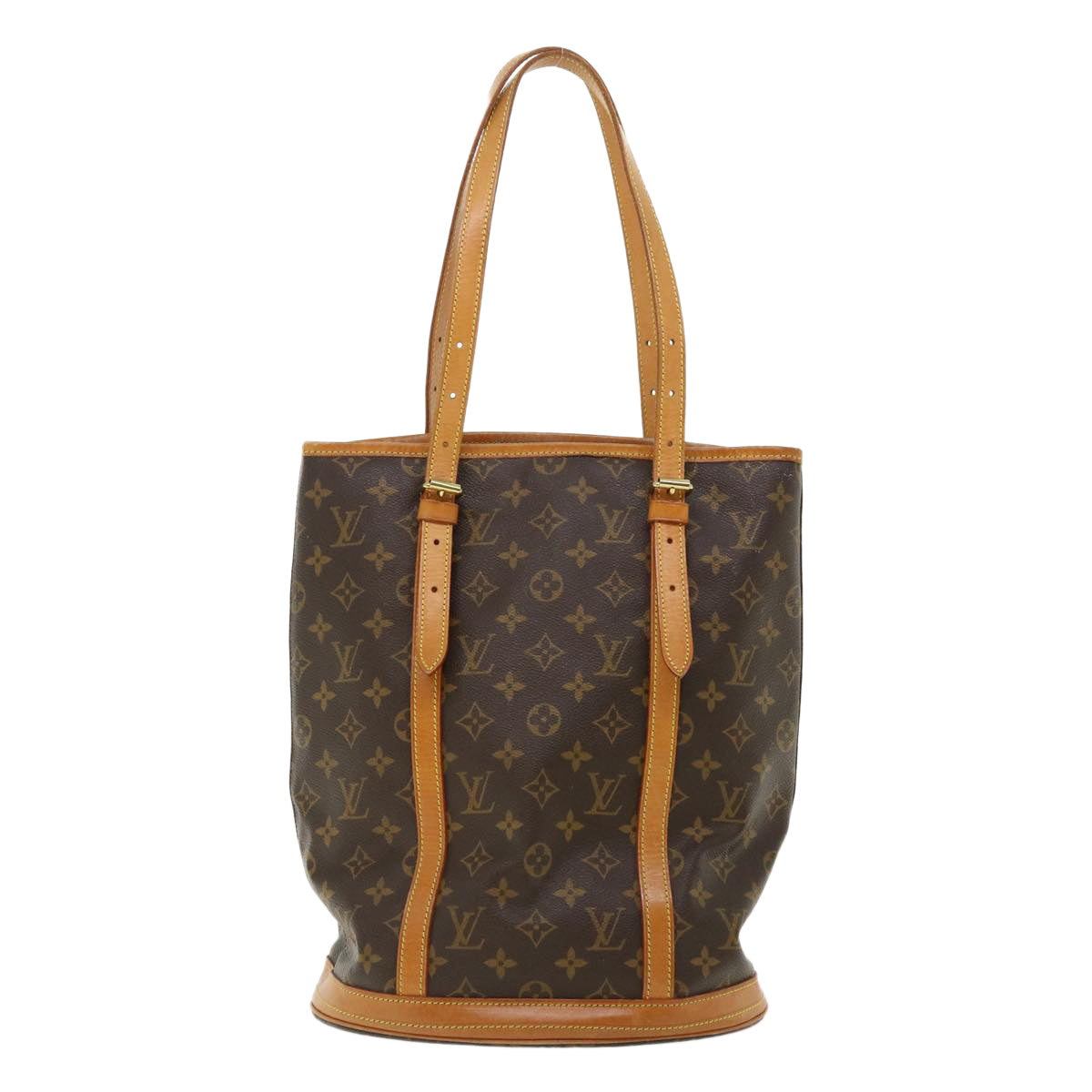 LOUIS VUITTON Monogram Bucket GM Shoulder Bag bs465 LV Auth pt663