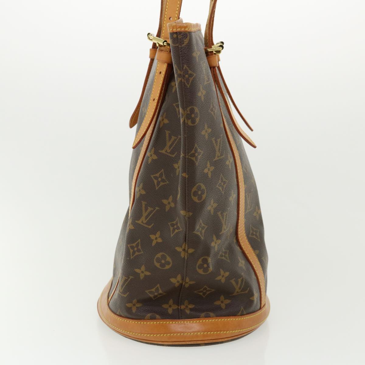 LOUIS VUITTON Monogram Bucket GM Shoulder Bag bs465 LV Auth pt663