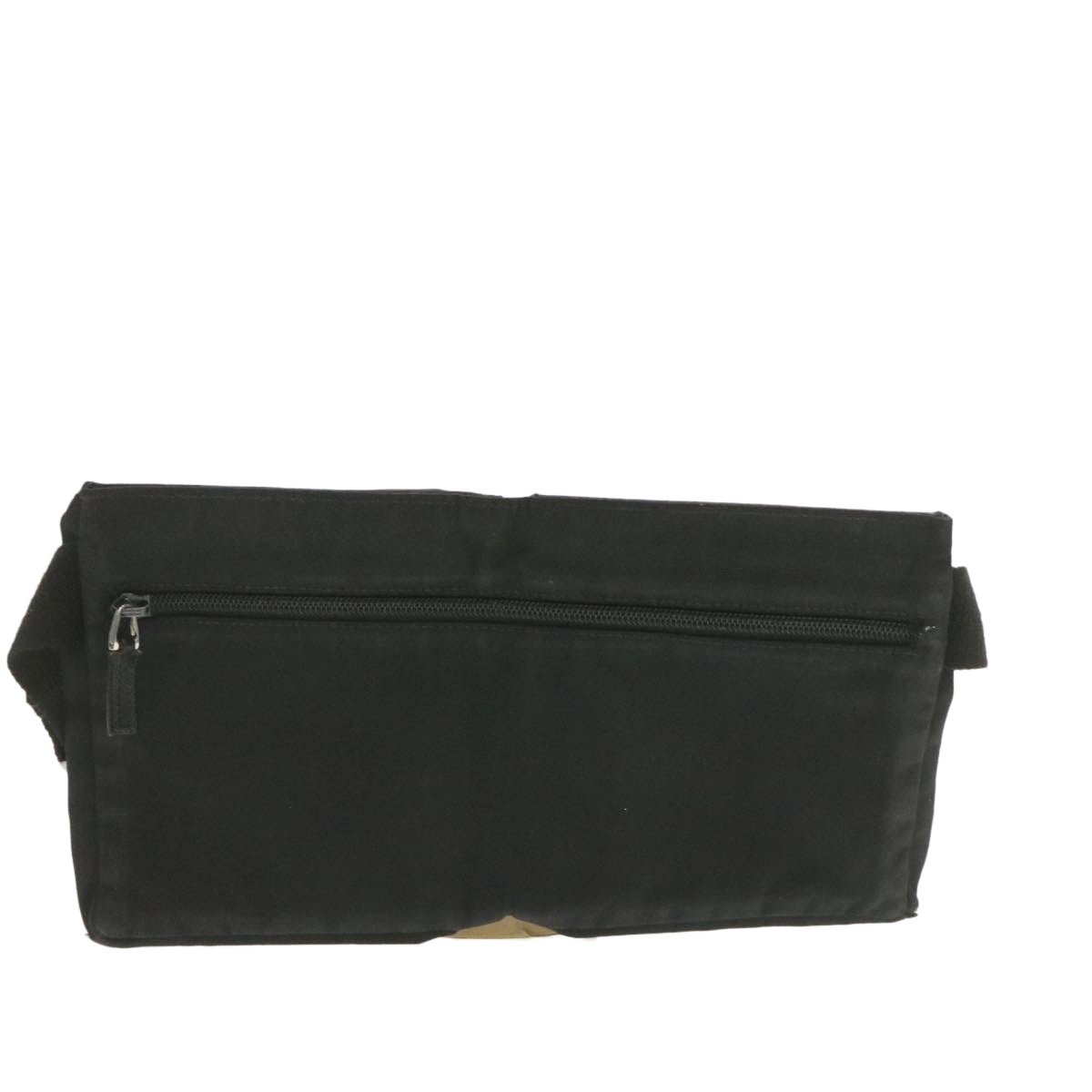 GUCCI Waist Bag Pouch Nylon Black Auth rd1401 - 0