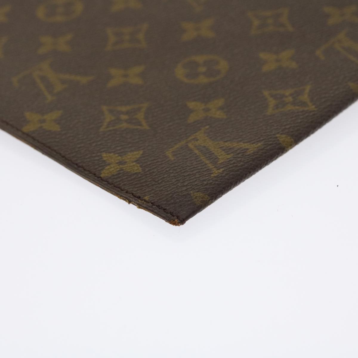 LOUIS VUITTON Monogram Posh plate Briefcase M53522 LV Auth rd2080