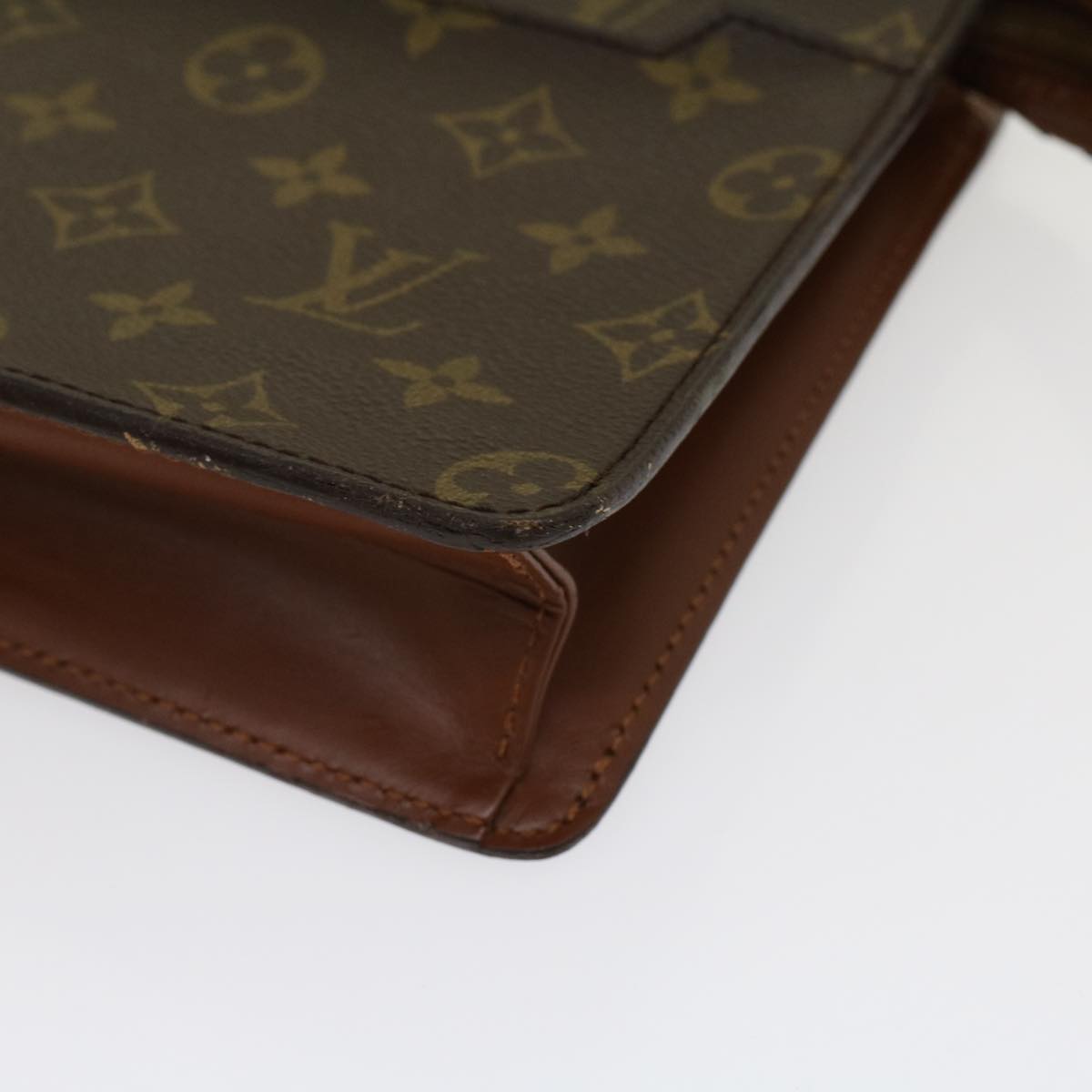 LOUIS VUITTON Monogram Pochette Homme Clutch Bag M51795 LV Auth rd2088