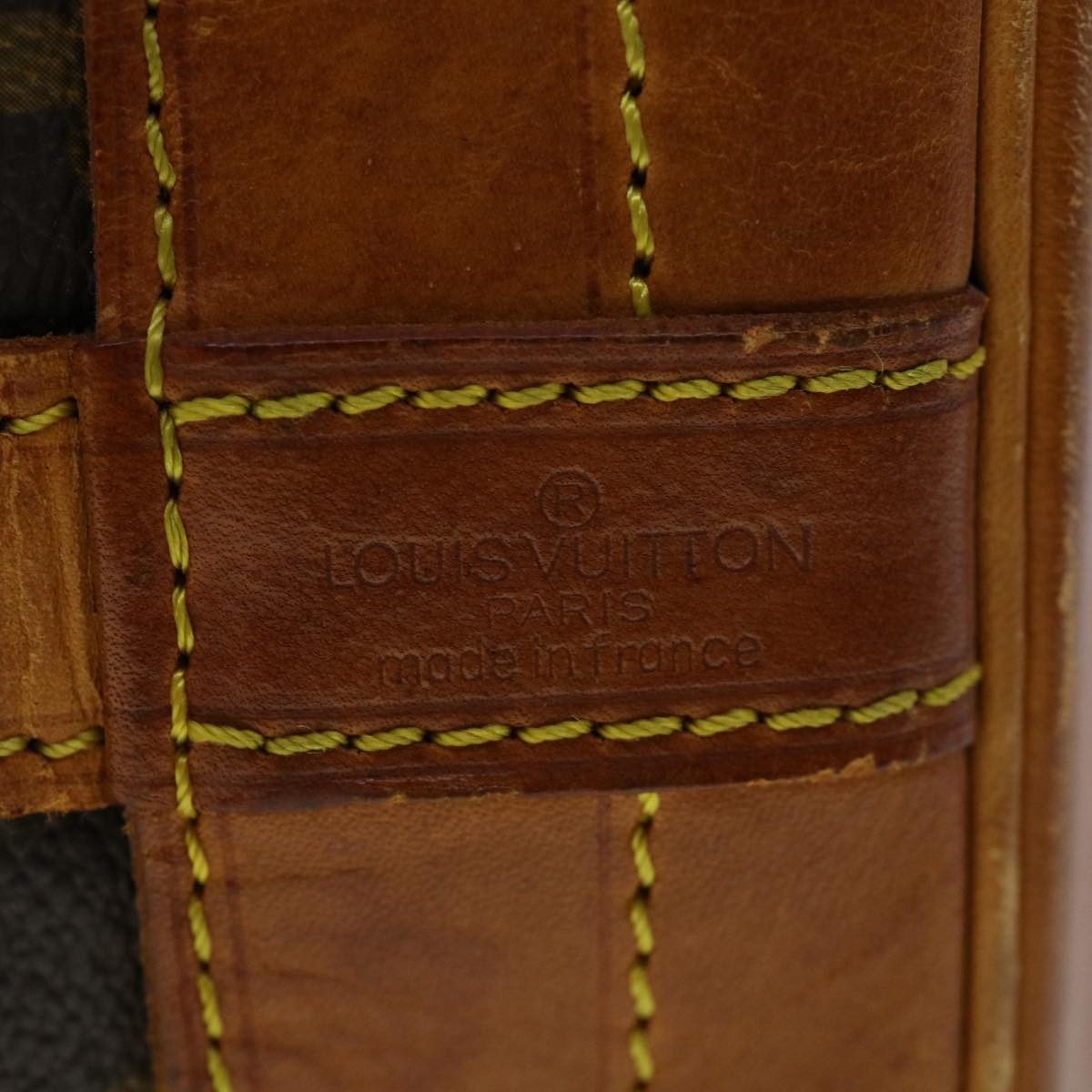 LOUIS VUITTON Monogram Noe Shoulder Bag M42224 LV Auth rd2111