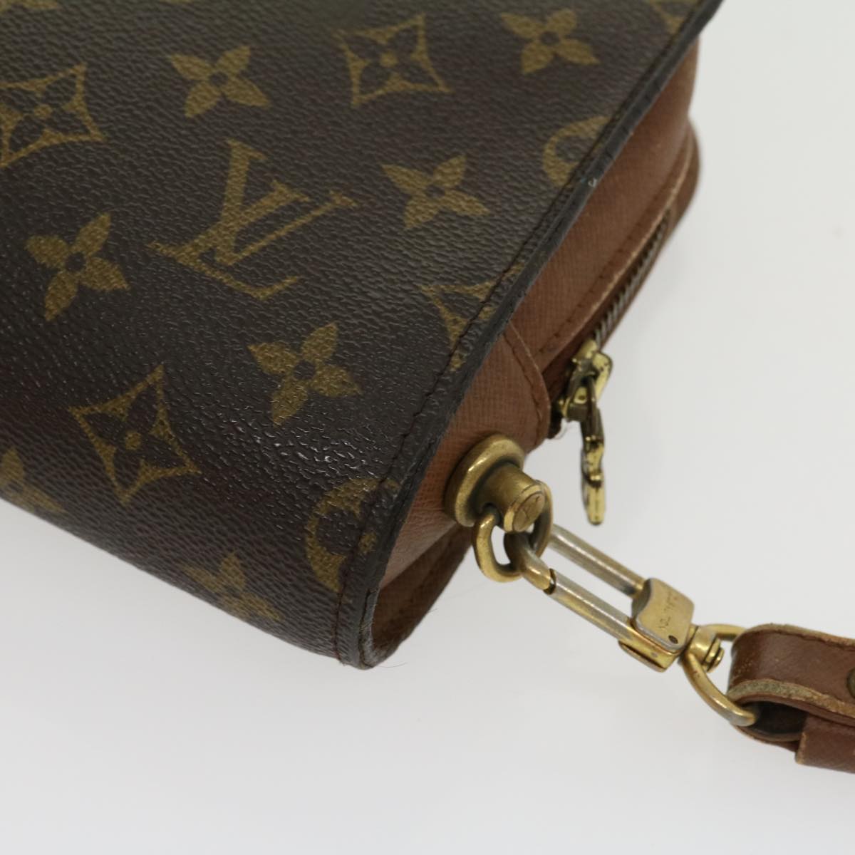 LOUIS VUITTON Monogram Orsay Clutch Bag M51790 LV Auth rd2179