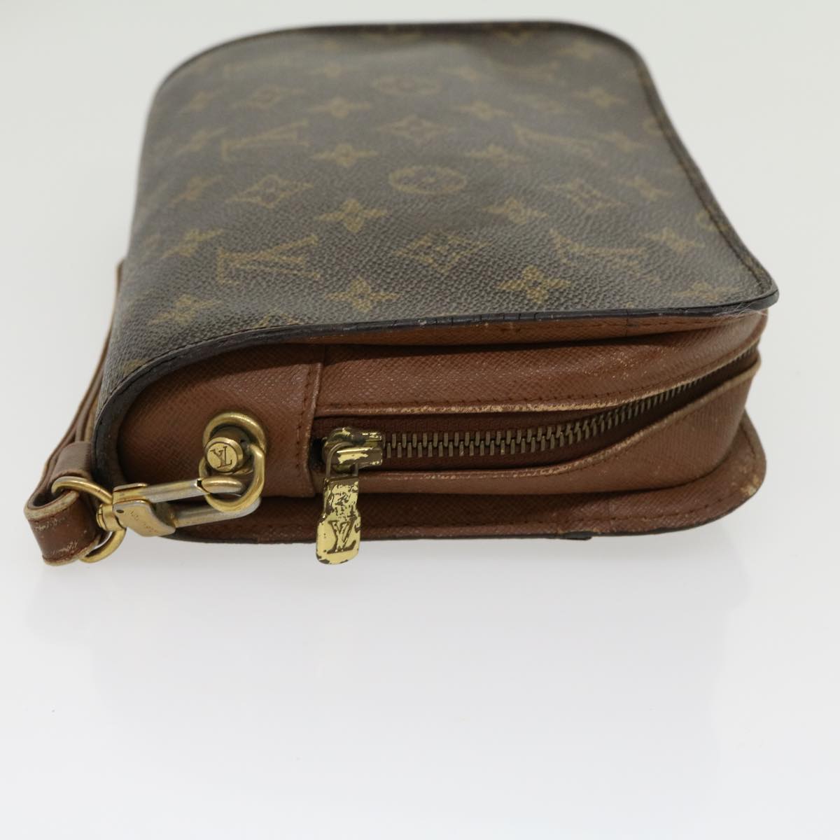 LOUIS VUITTON Monogram Orsay Clutch Bag M51790 LV Auth rd2179