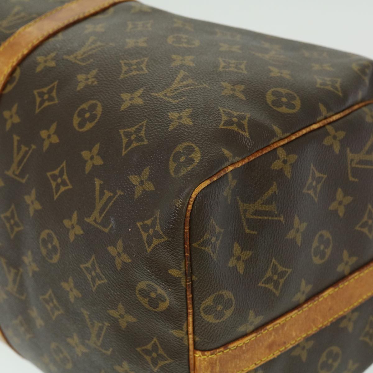 LOUIS VUITTON Monogram Keepall Bandouliere 50 Boston Bag M41416 LV Auth rd2238