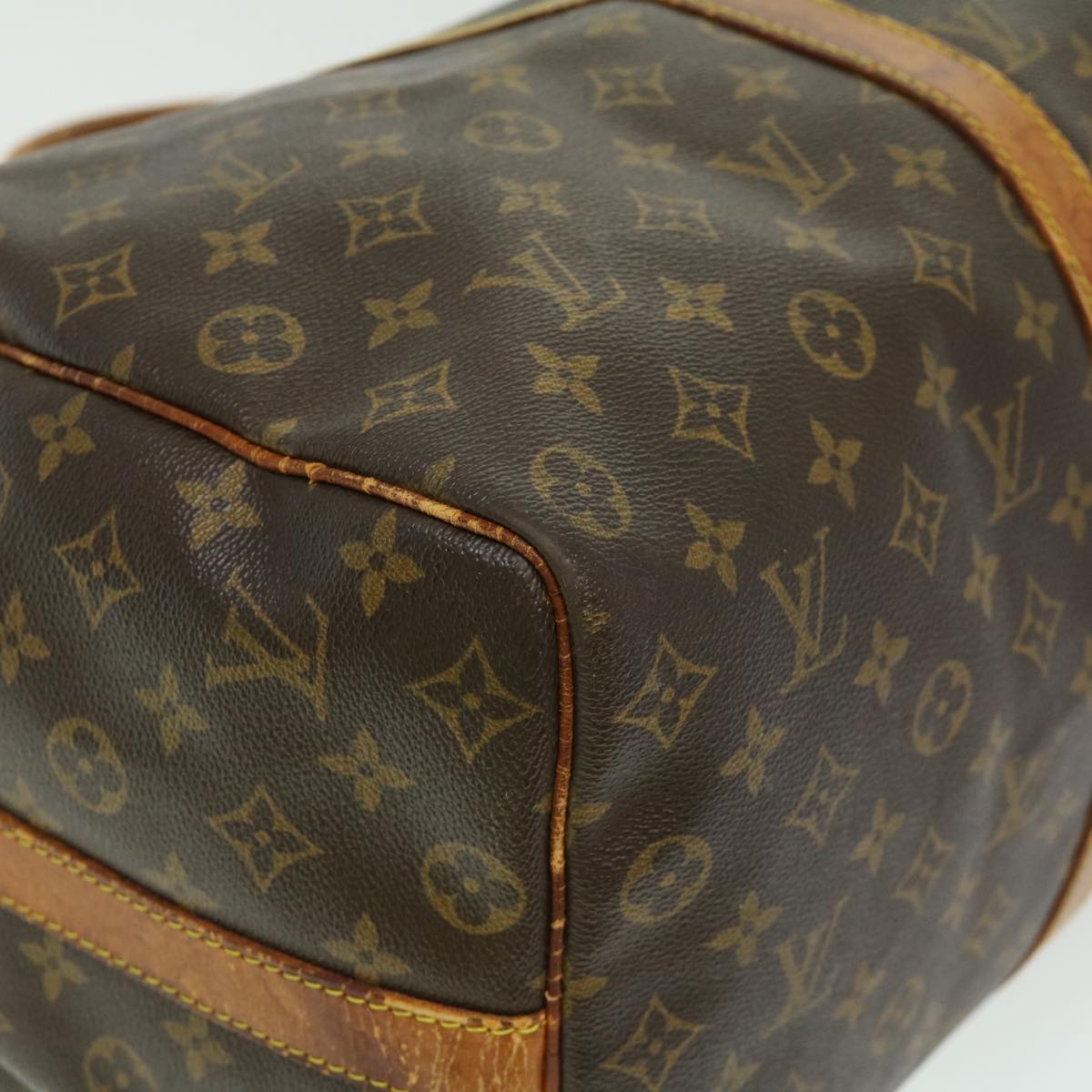 LOUIS VUITTON Monogram Keepall Bandouliere 50 Boston Bag M41416 LV Auth rd2238