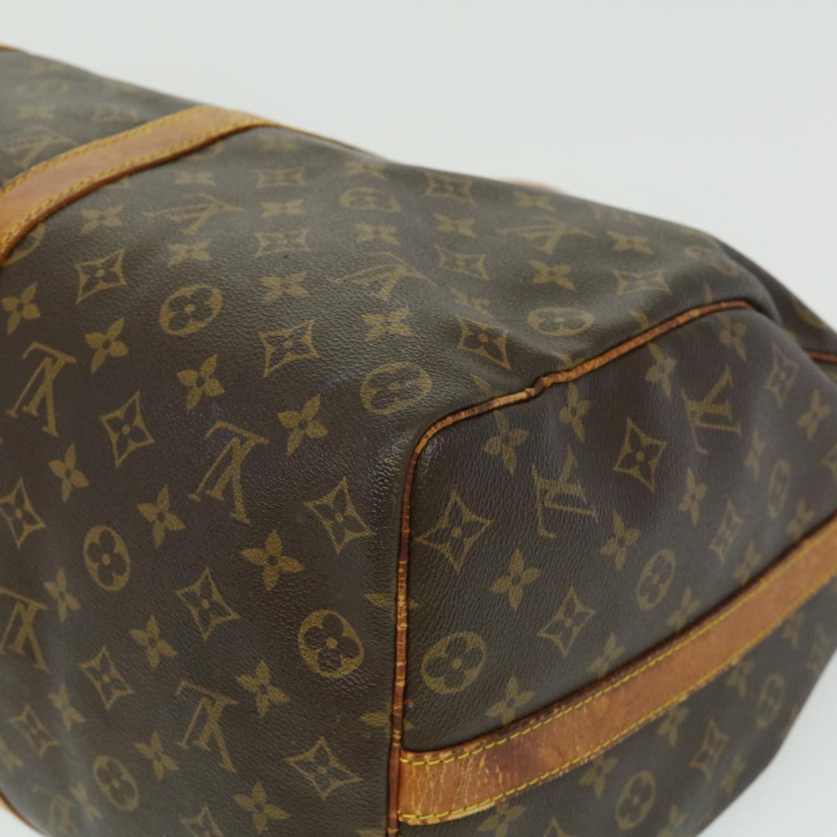 LOUIS VUITTON Monogram Keepall Bandouliere 50 Boston Bag M41416 LV Auth rd2238