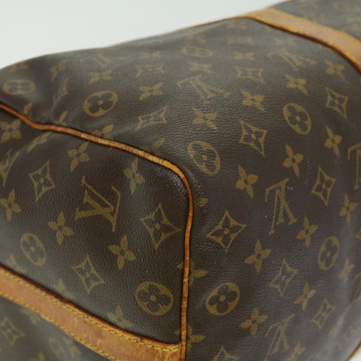 LOUIS VUITTON Monogram Keepall Bandouliere 50 Boston Bag M41416 LV Auth rd2238