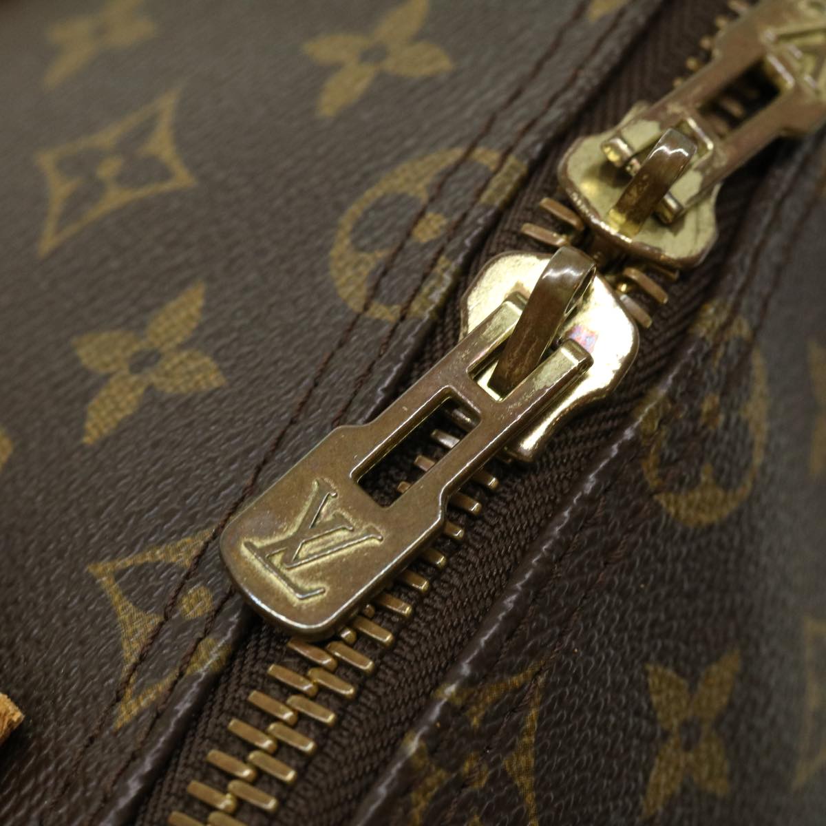 LOUIS VUITTON Monogram Keepall Bandouliere 50 Boston Bag M41416 LV Auth rd2238