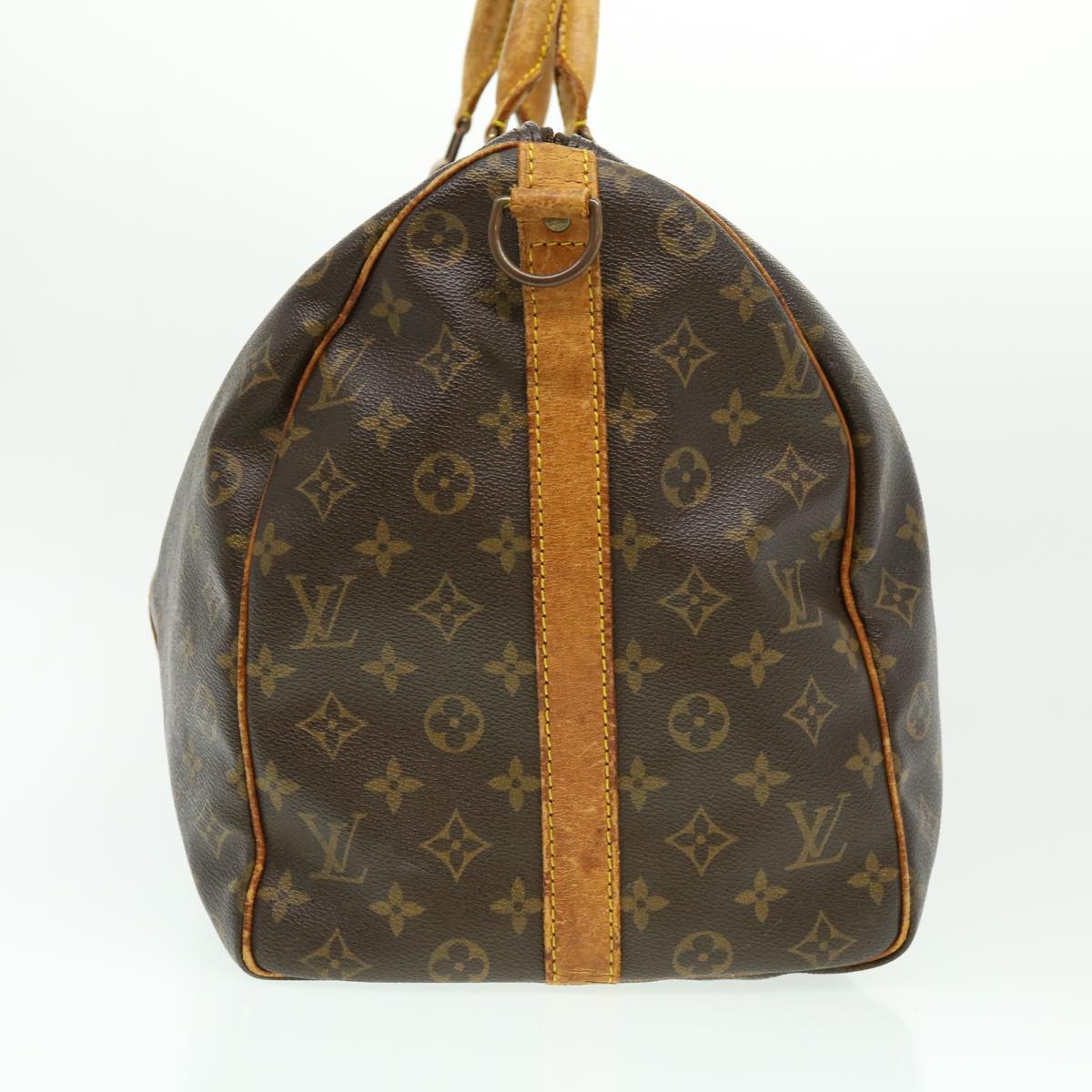 LOUIS VUITTON Monogram Keepall Bandouliere 50 Boston Bag M41416 LV Auth rd2238