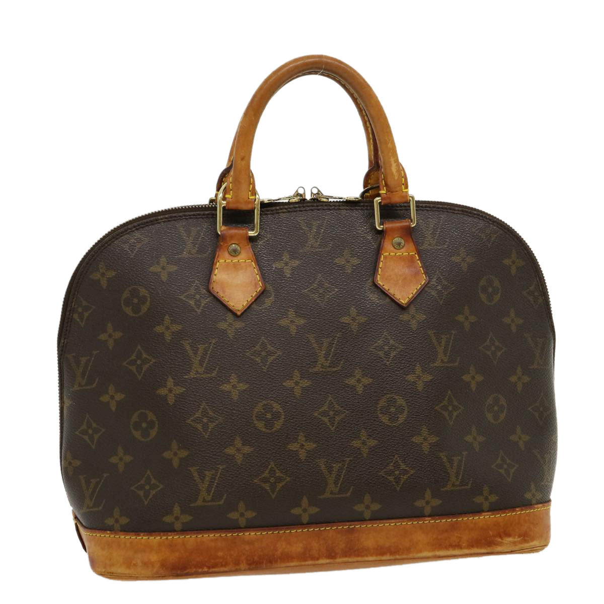 LOUIS VUITTON Monogram Alma Hand Bag M51130 LV Auth rd2243