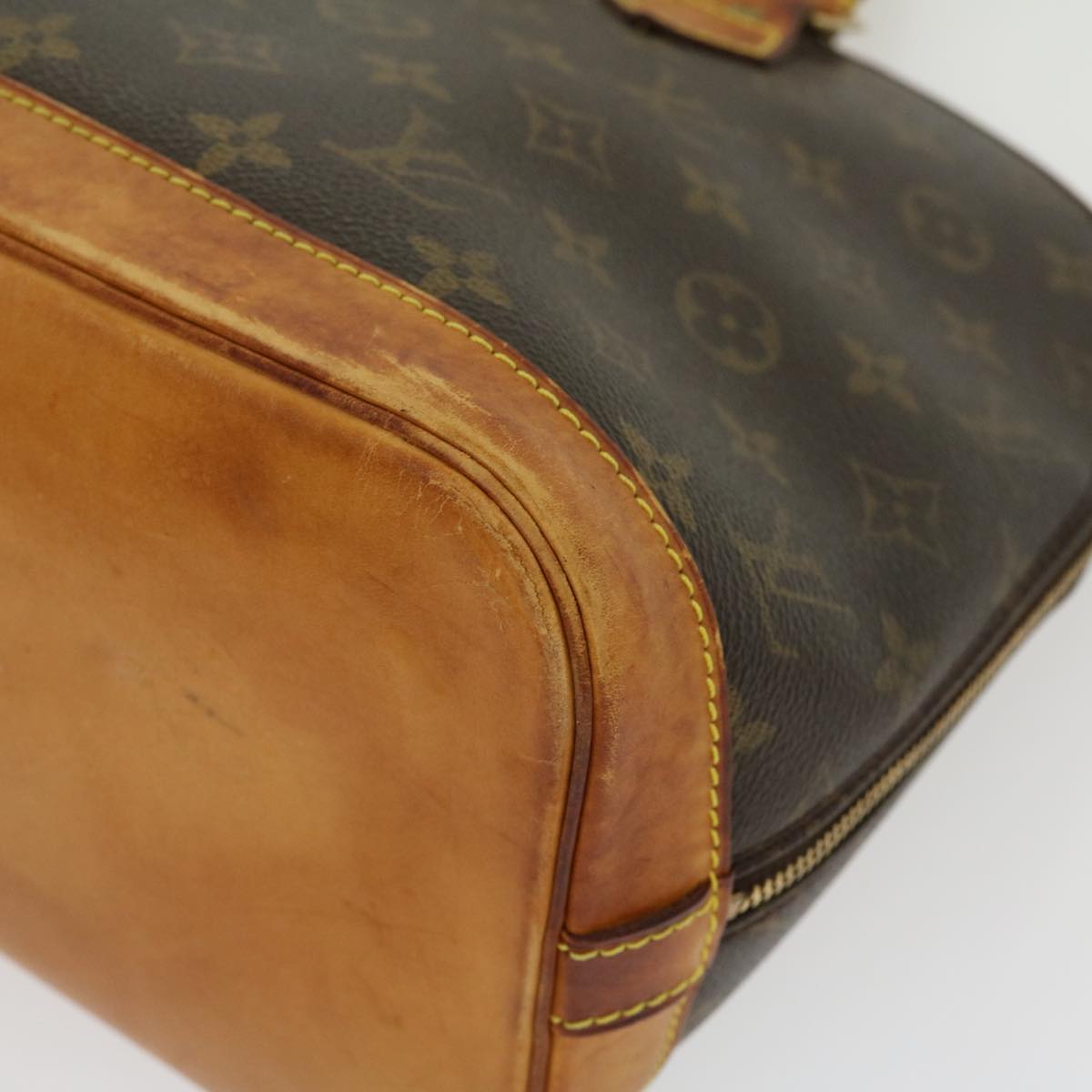 LOUIS VUITTON Monogram Alma Hand Bag M51130 LV Auth rd2243