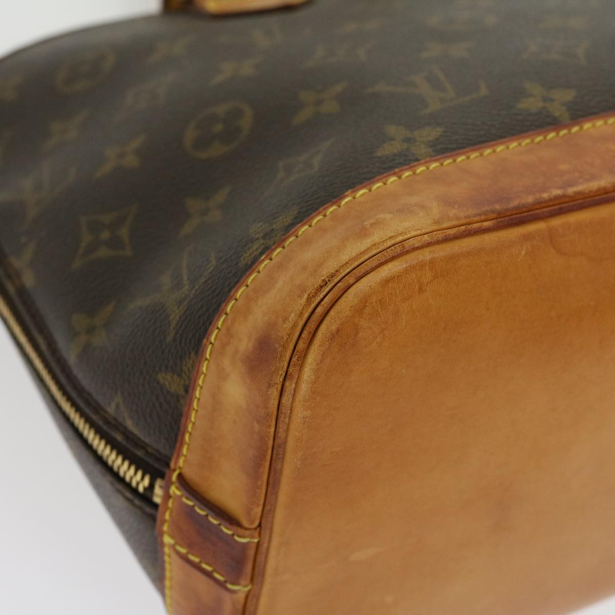 LOUIS VUITTON Monogram Alma Hand Bag M51130 LV Auth rd2243