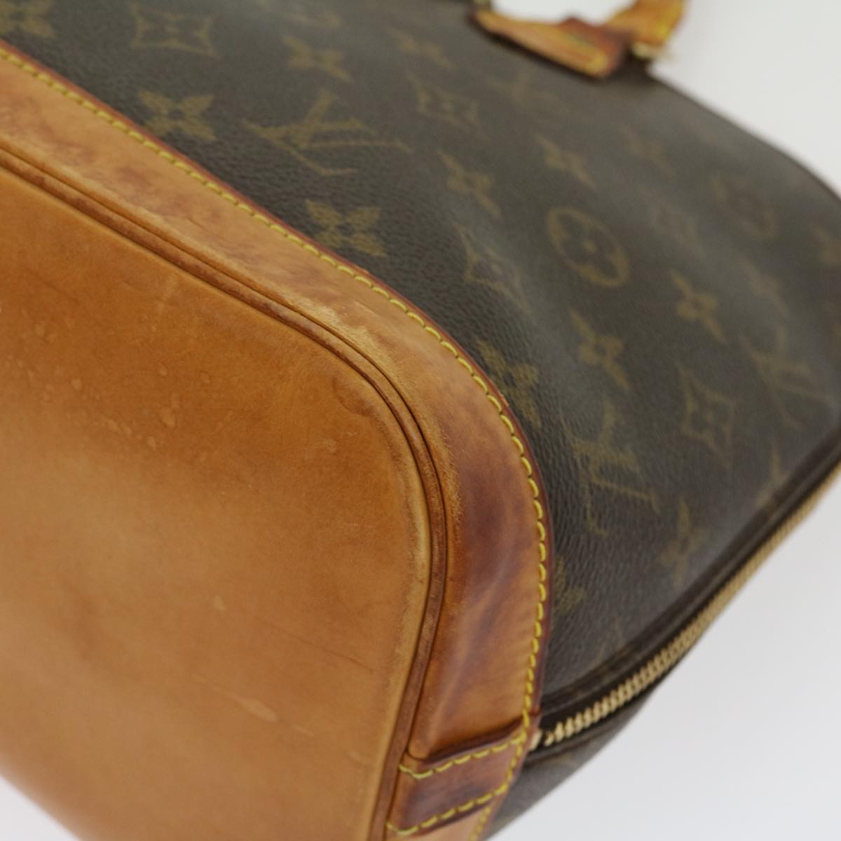 LOUIS VUITTON Monogram Alma Hand Bag M51130 LV Auth rd2243