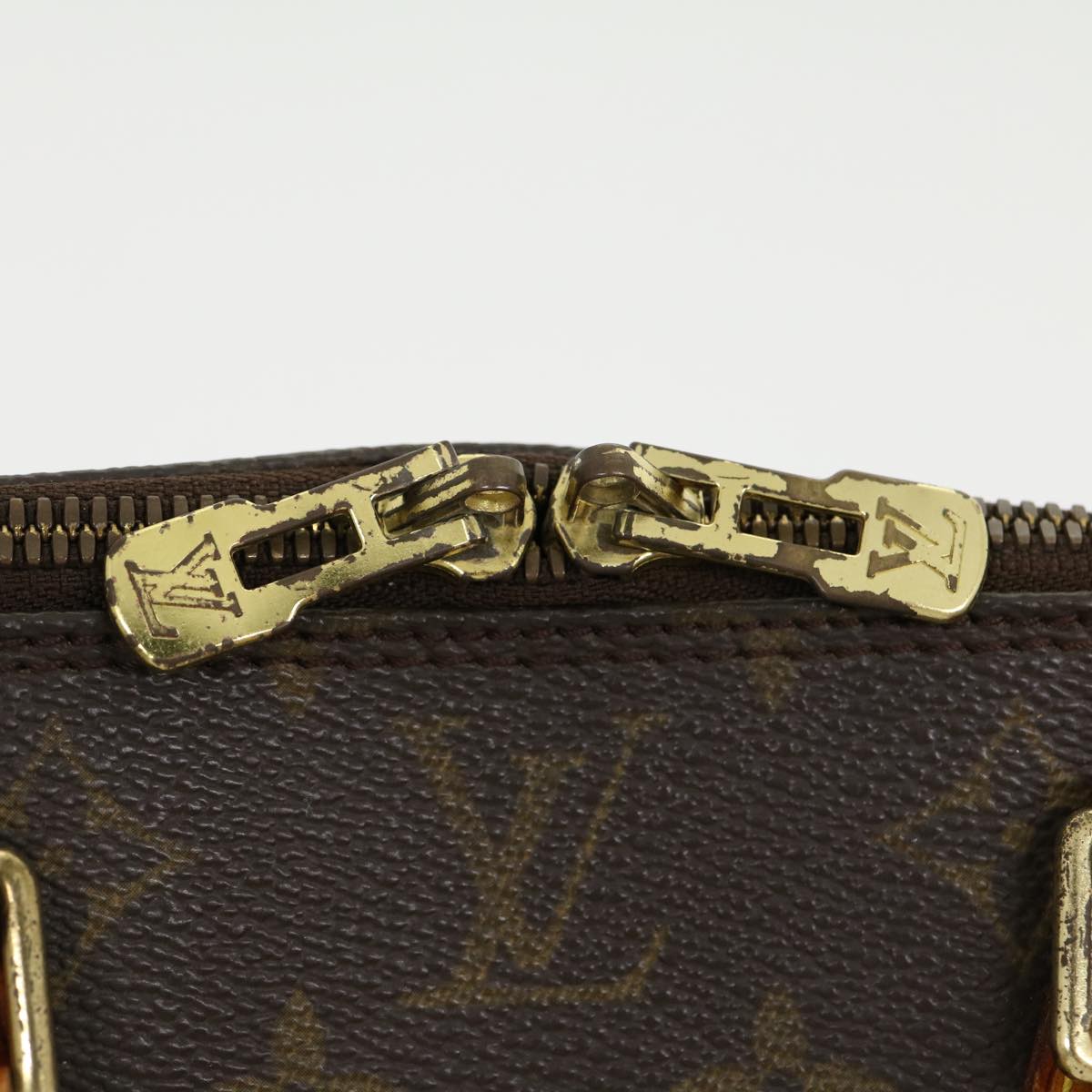 LOUIS VUITTON Monogram Alma Hand Bag M51130 LV Auth rd2243