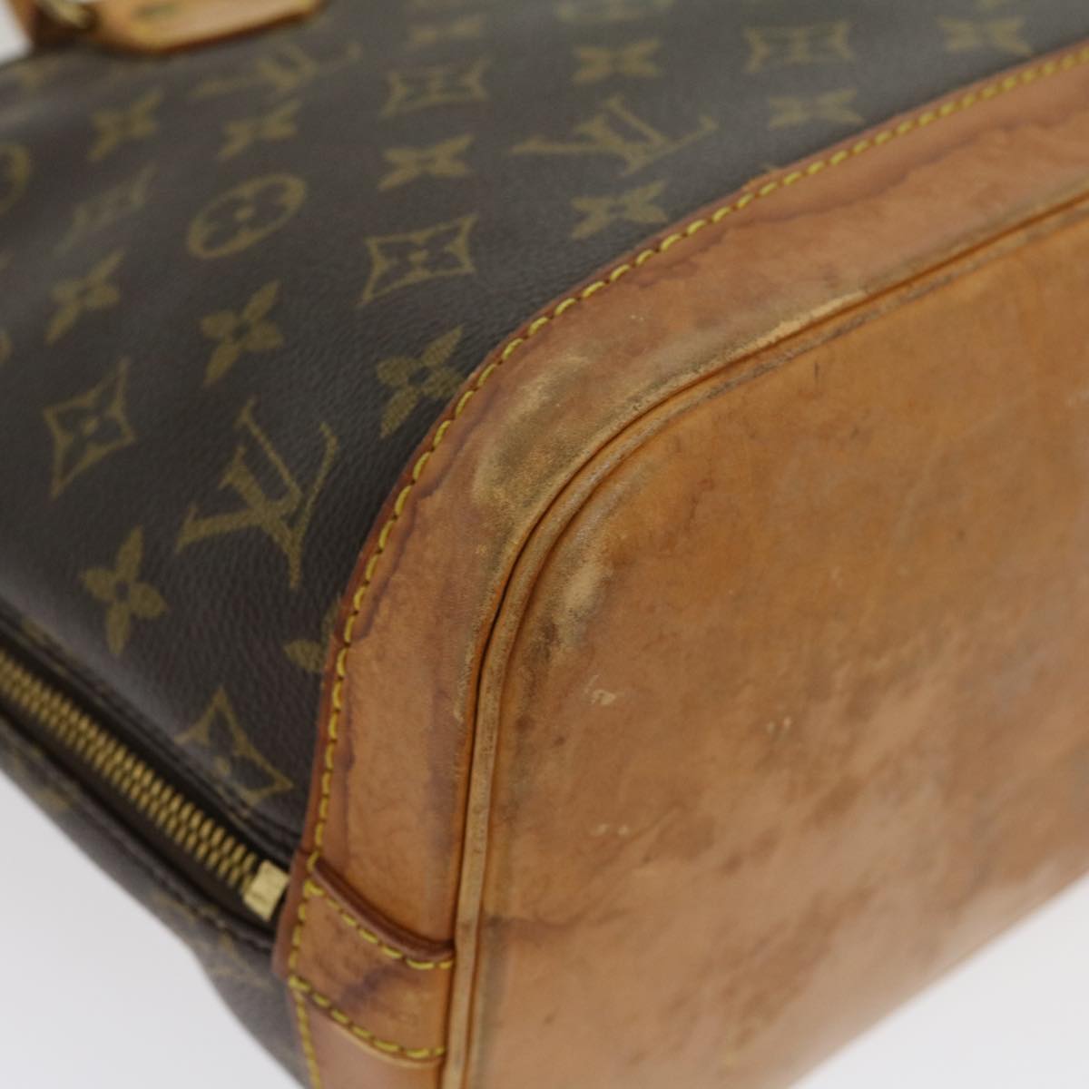 LOUIS VUITTON Monogram Alma Hand Bag M51130 LV Auth rd2245